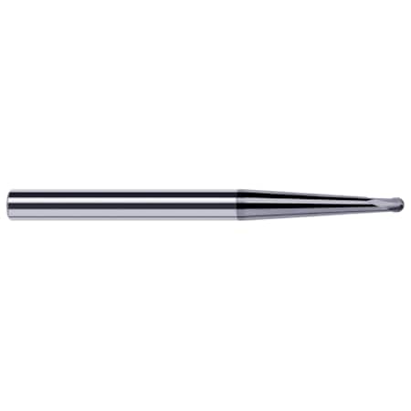 Harvey Tool High Helix End Mill for Medium Alloy Steels - Ball, 0.1870" (3/16) 37712-C6